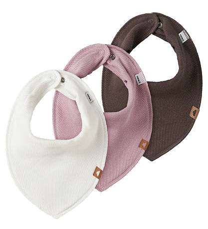 Name It Savlesmæk - 3-pak - Rib - NbfYvette - Cloud Dancer/Keeps