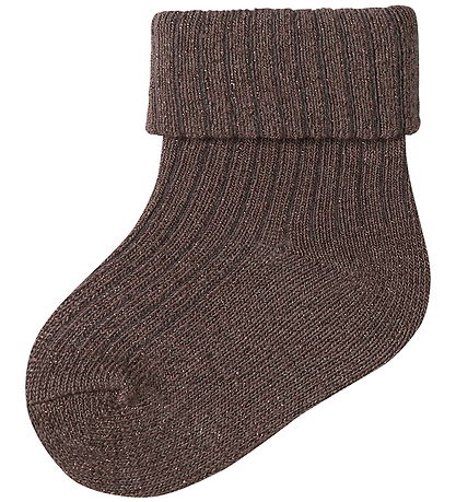 Name It Strømper - Glimmer - NbfNobba - Peppercorn