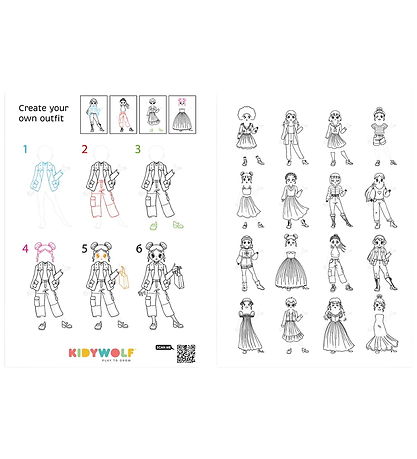 Kidywolf Tegne Tablet - Pink