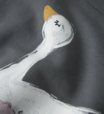 Name It Sweatshirts - NmfSwana - Lava Smoke