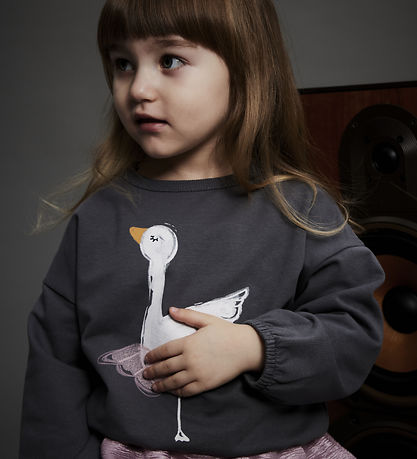 Name It Sweatshirts - NmfSwana - Lava Smoke