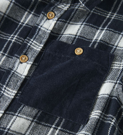 Name it Skjorte - NmmSanto - Navy Blazer