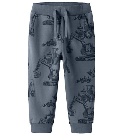 Name It Sweatpants - NmmStorm - Flint Stone