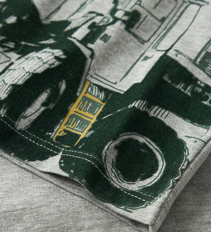 Name it Bluse - NmmSennet - Grey Melange