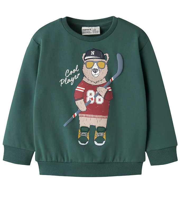Name it Sweatshirt - NmmSaxo - Bistro Green