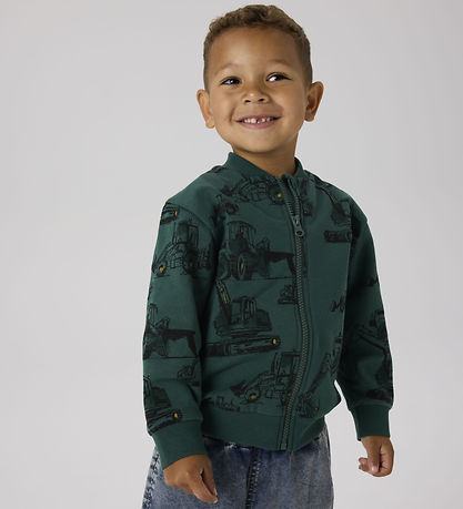 Name It Cardigan - NmmStorm - Bistro Green