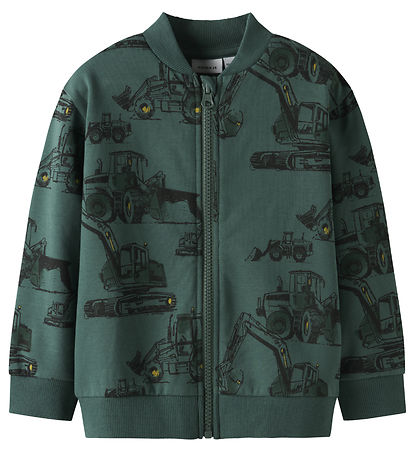 Name It Cardigan - NmmStorm - Bistro Green