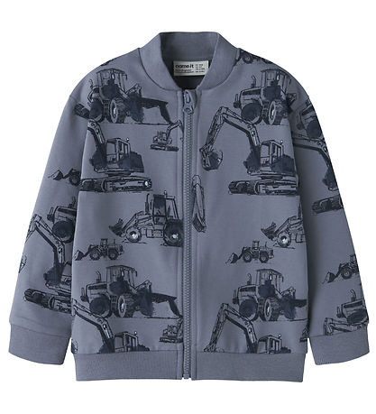 Name It Cardigan - NmmStorm - Flint Stone