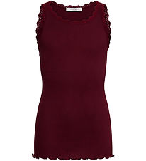 Rosemunde Top - RkBalta - Modal Lace - Tawny Port