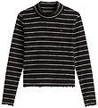 Tommy Hilfiger Bluse - Mock Neck - Black