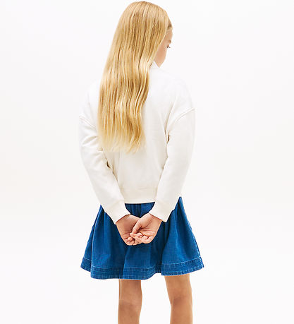 Tommy Hilfiger Sweatshirt - Crew - Ancient White