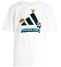 adidas Performance T-shirt - Minecraft - White