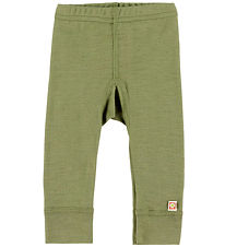 Katvig Leggings - Uld - Lysegrøn
