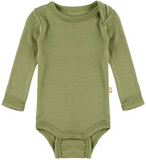 Katvig Body l/æ - Uld - Lysegrøn