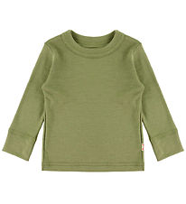 Katvig Bluse - Uld - Lysegrøn