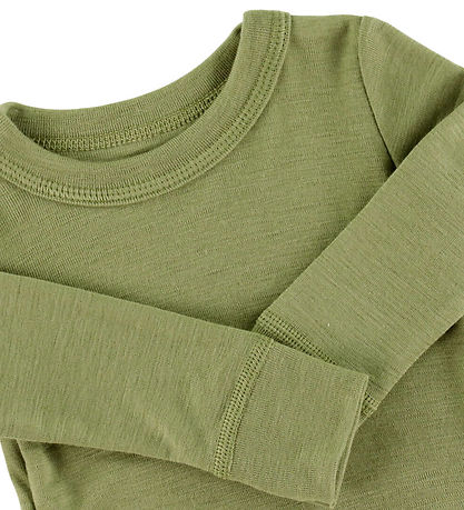 Katvig Bluse - Uld - Lysegrøn