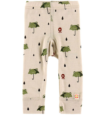 Katvig Leggings - Uld - Grøn