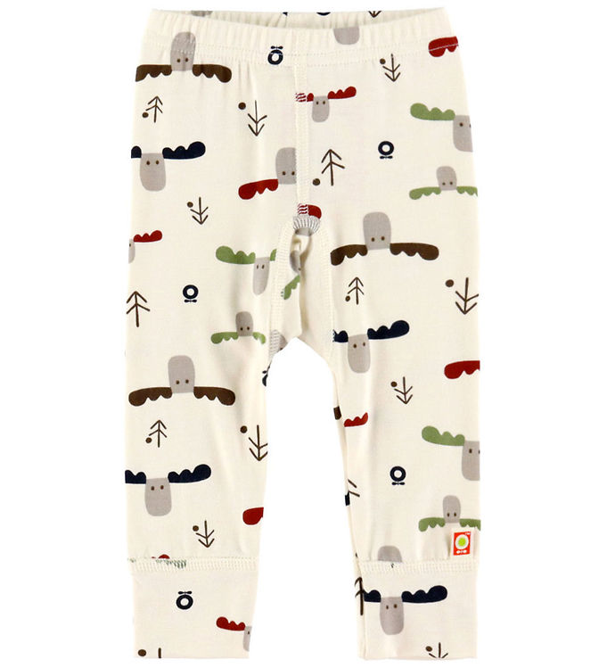 Katvig Leggings - Viskose/Bambus - Off White