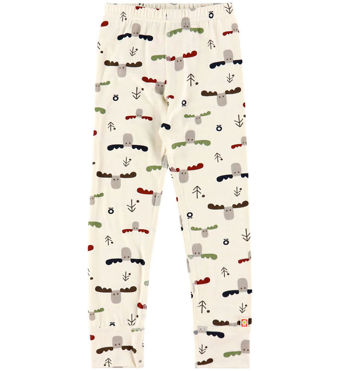 Katvig Leggings - Viskose/Bambus - Off White