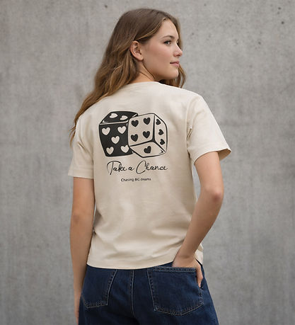 Hound T-shirt - HdAsta - Baby Tee - Beige