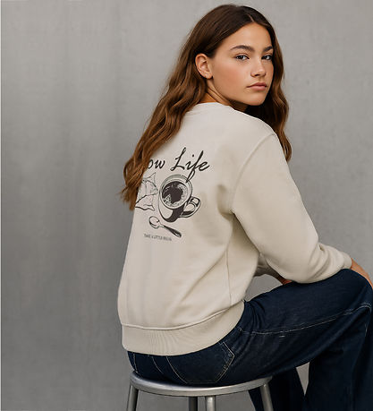 Hound Sweatshirt - HdSofia - Beige