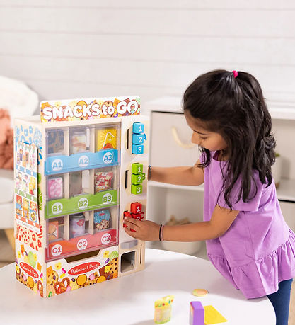 Melissa & Doug Legemad - Snack Automat - 19 dele
