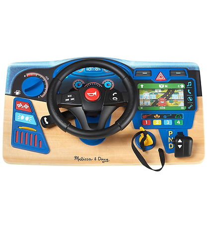 Melissa & Doug Instrumentbræt bil - Interaktiv