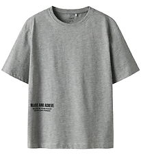 Name It T-shirt - NkmSeb - Grey Melange