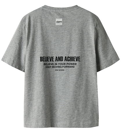 Name It T-shirt - NkmSeb - Grey Melange