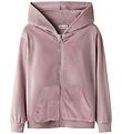 Name It Cardigan - Velour - NkfSelour - Keepsake Lilac