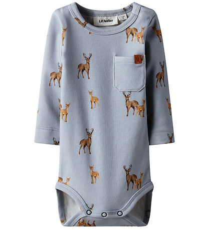Lil' Atelier Body l/æ - NbmLayo - Gray Dawn/ Deer