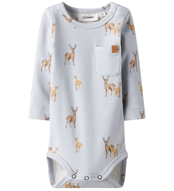 Lil' Atelier Body l/æ - NbmLayo - Gray Dawn/ Deer