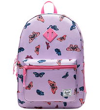 Herschel Rygsæk - Heritage Youth - 26 L - Butterfly/ Lavendula