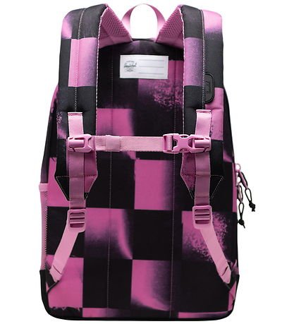Herschel Rygsæk - Heritage Youth - Stencil Checker Opera Mauve