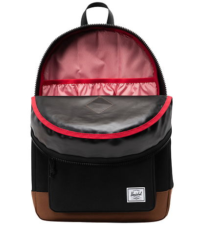 Herschel Rygsæk - Heritage Youth - Black/ Saddle Brown