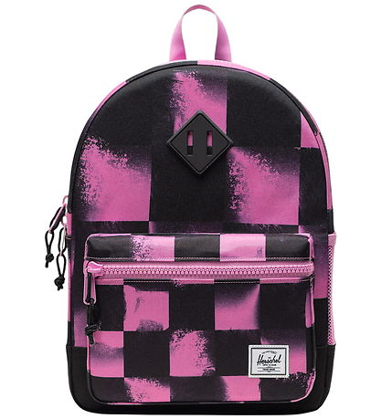Herschel Rygsæk - Heritage Kids - Stencil Checker Opera Mauve
