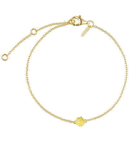 Design Letters Armbånd - Guldbelagt - When life gives you lemons