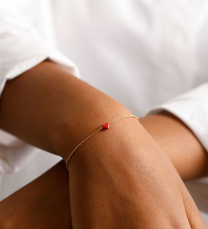 Design Letters Armbånd - Guldbelagt - Little Big Love