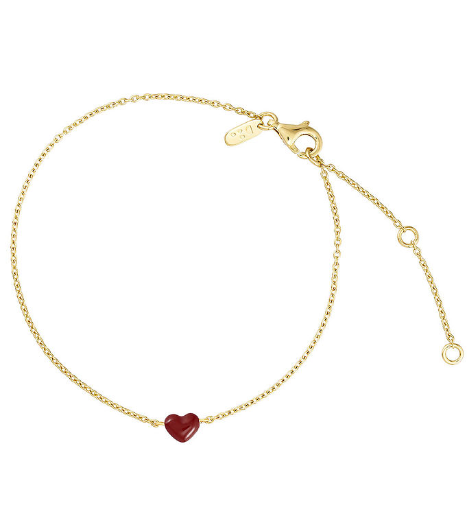 Design Letters Armbånd - 20 cm - Guldbelagt - Little Big Love