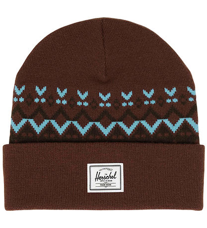 Herschel Hue - Strik  - Elmer - Bitter Chocolate/ Fair Isle