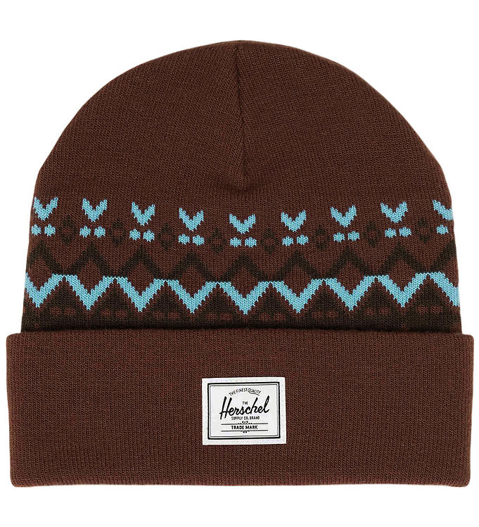 Herschel Hue - Strik - Elmer - Bitter Chocolate/ Fair Isle