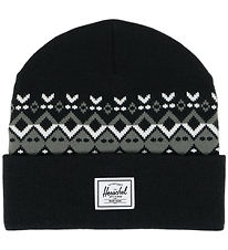 Herschel Hue - Strik - Elmer - Black Fair Isle