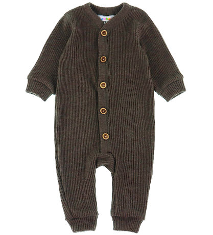 Joha Køredragt - Strik - Uld - Brun Meleret