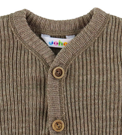 Joha Køredragt - Strik - Uld - Beige Meleret