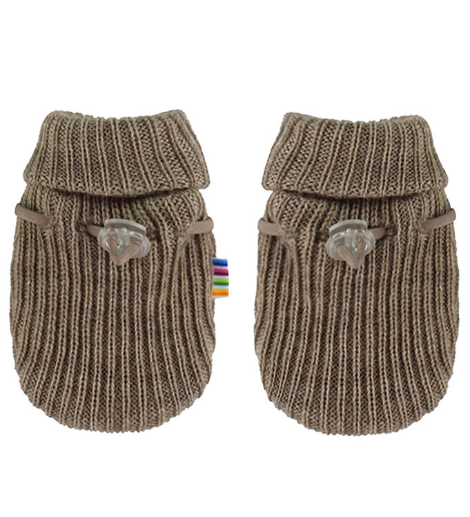 Joha Luffer – Uld – Strik – Beige Meleret