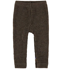 Joha Bukser - Strik - Uld - Brun Meleret