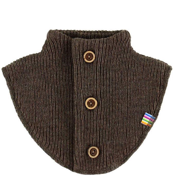 Joha Halsedisse - Uld - Brun Meleret