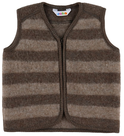 Joha Vest - Uld - Brun