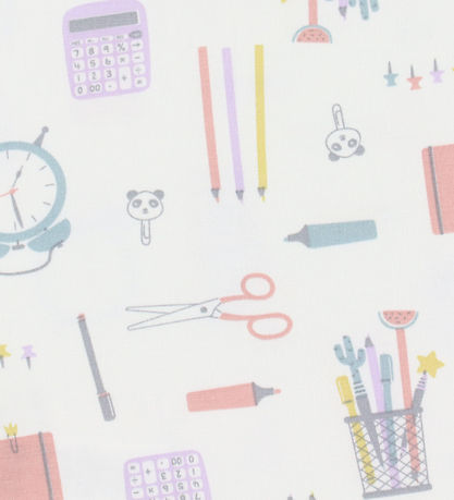 Joha Undertrøje - Viskose/ Bambus - Off White m. Print