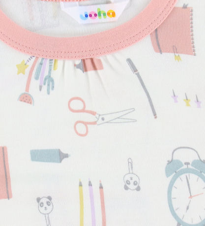 Joha Natkjole - Bambus - Off White m. Print